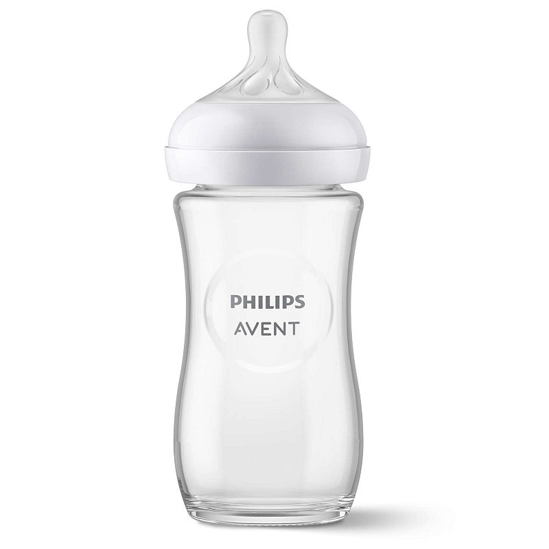 Philips AVENT Natural Response SCY933/01 Babyflasche 240ml, mittlere Durchflussrate