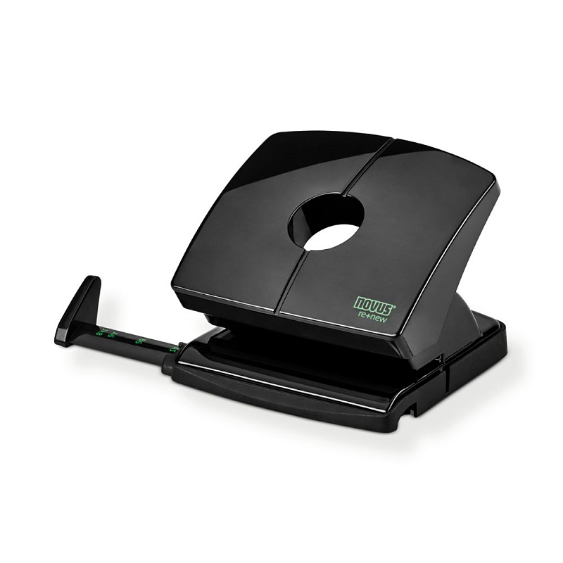 Novus B 220 re+new Locher 20 Blätter Schwarz