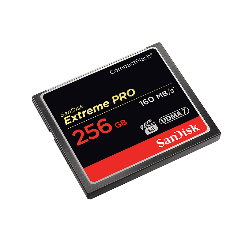 SanDisk Extreme PRO, 256GB Kompaktflash