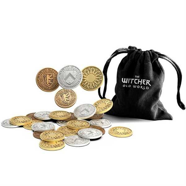 Asmodee The Witcher: Old World - Metal Coins Brettspiel