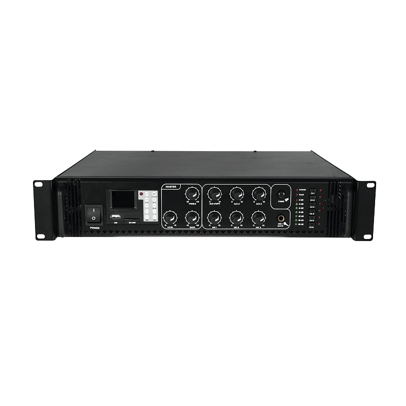 Omnitronic 80709755 Audioverstärker Leistung/Phase Schwarz