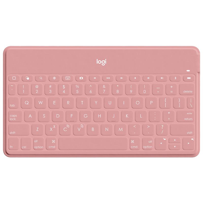 Logitech 920-010045 Tastatur für Mobilgeräte QWERTZ Deutsch Bluetooth Weiß