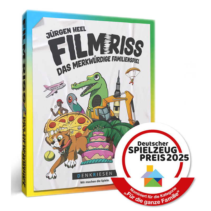 Denkriesen Filmriss 16 min Kartenspiel Familie