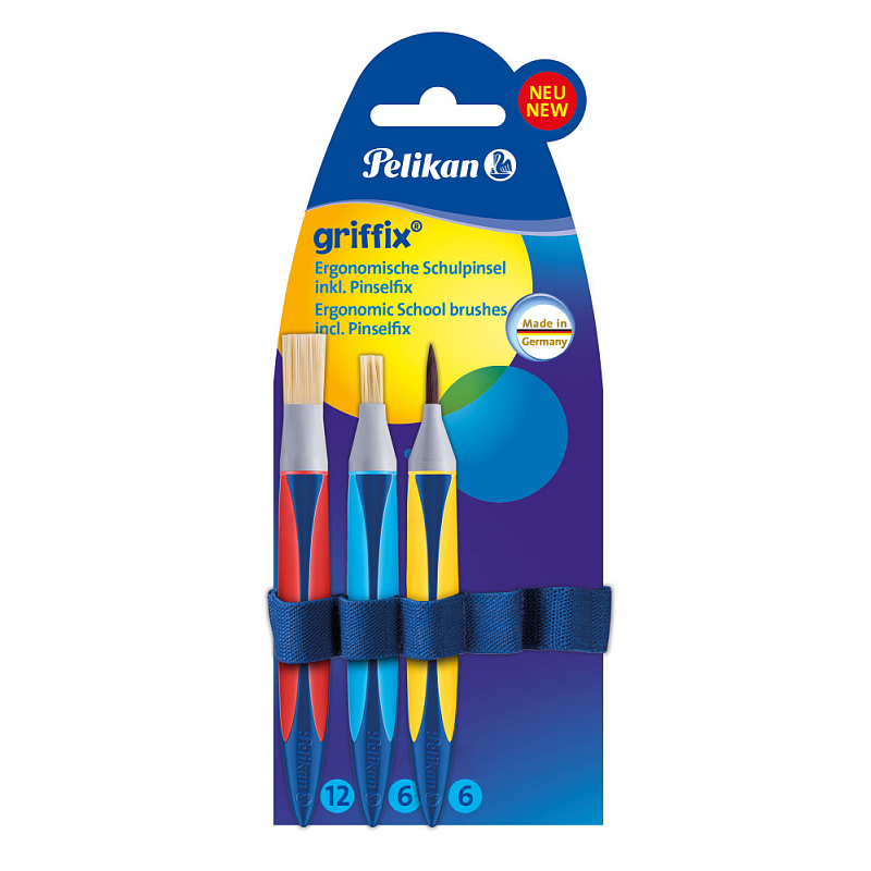 Pelikan 700726 Künstlerpinsel 3 Stück(e)