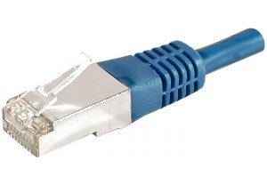 Connect 859518 Netzwerkkabel Blau 1 m Cat6a F/UTP (FTP)