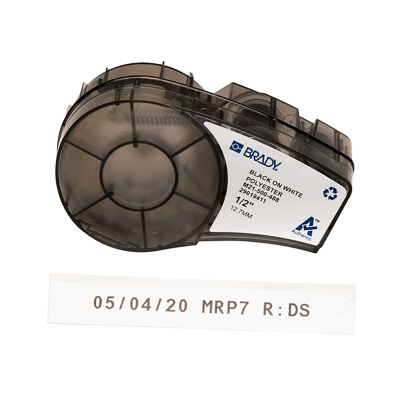 Brady People ID M21-500-488 Druckeretikett Weiß Selbstklebendes Druckeretikett