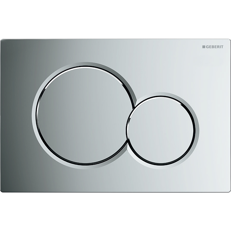 Geberit 115.770.21.5 Ersatzteil für Toilettenspülung Spülplatte Chrom