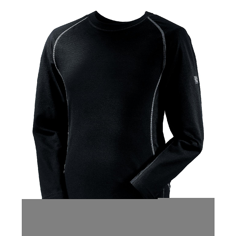 Uvex 89343 Hemd Rundkragen Langärmlig Baumwolle, Polyester