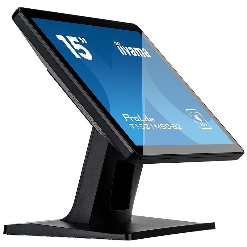 iiyama ProLite T1521MSC-B2 Computerbildschirm 38,1 cm (15") 1024 x 768 Pixel XGA LED Touchscreen Tisch Schwarz