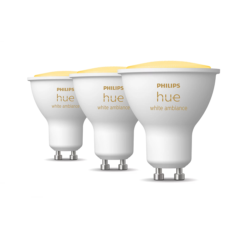 Philips Hue White ambience GU10 - Smarter Spot Dreierpack - 350