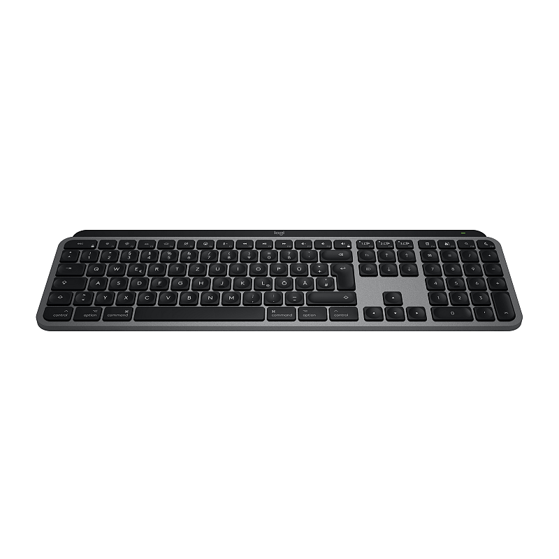 Logitech MX Keys S for Mac Tastatur Büro Bluetooth QWERTZ Deutsch Grau