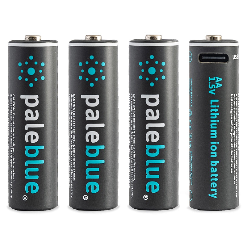 Pale Blue PB-AA-C Haushaltsbatterie Wiederaufladbarer Akku Lithium-Ion (Li-Ion)