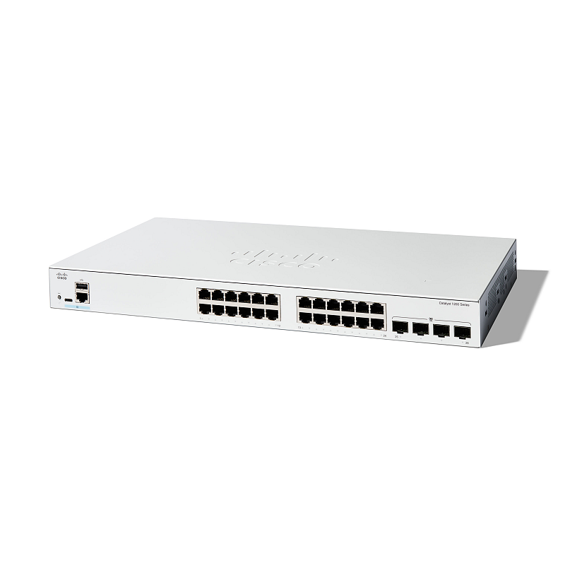 Cisco C1200-24T-4G Netzwerk-Switch Managed L2/L3 Gigabit Ethernet (10/100/1000) Weiß