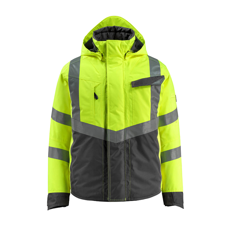 MASCOT Pilotenjacke"Hastings", 1 Stück, S, gelb/dunkelanthrazit, 15535-231-1718-S Jacke Anthrazit, Gelb