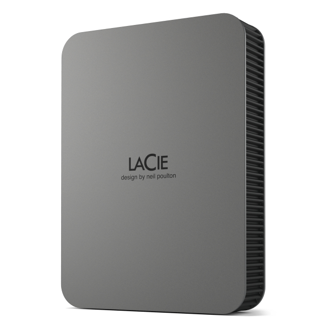 LaCie STLR5000400 Externe Festplatte 5 TB USB Typ-C 3.2 Gen 1 (3.1 Gen 1) Grau