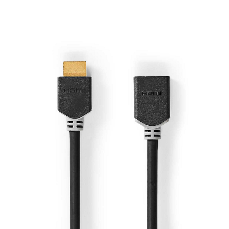 Nedis CVBW34090AT10 HDMI-Kabel 1 m HDMI Typ A (Standard) Anthrazit
