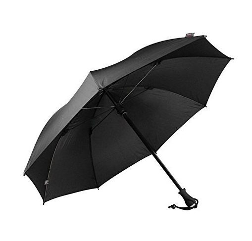 EuroSCHIRM Birdiepal outdoor Schwarz Fiberglas Polyamid Volle Größe Regenschirm