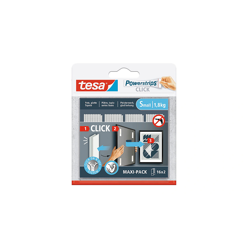 TESA Powerstrips CLICK S Montagepad