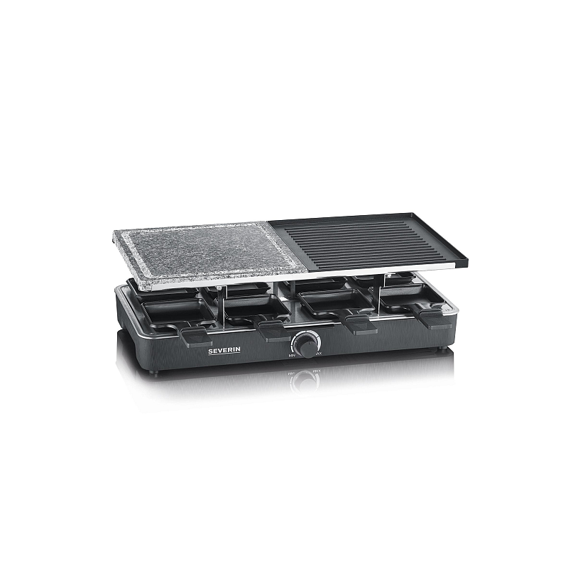 Severin RG 2376 Raclette Grill 8 Person(en) 1300 W Schwarz