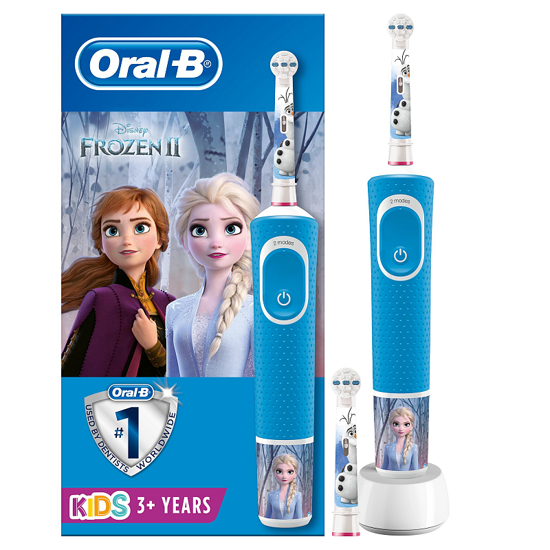 Oral-B Kids 80324393 Elektrische Zahnbürste Kind Blau, Pink