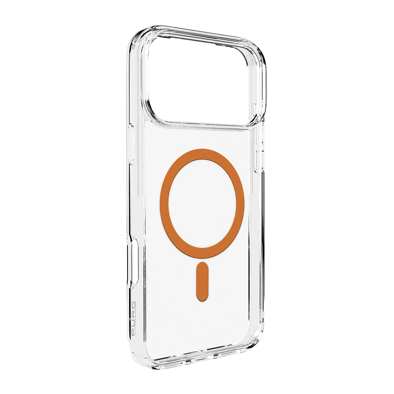 PURO PUIPC17P63LITEMORA Handy-Schutzhülle Cover Orange, Transparent
