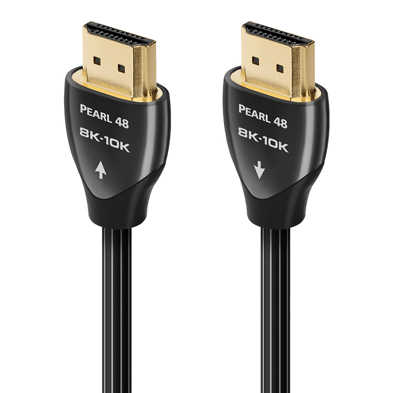 AudioQuest Pearl 48 HDMI-Kabel 1 m HDMI Typ A (Standard) 3 x HDMI Type A (Standard) Schwarz