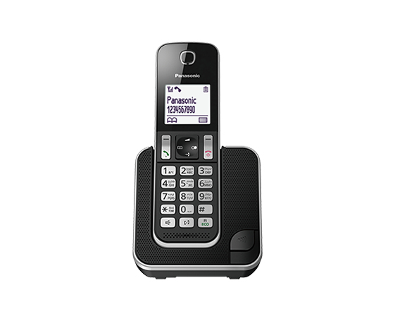 Panasonic KX-TGD310 Telefon DECT-Telefon Anrufer-Identifikation Schwarz, Weiß