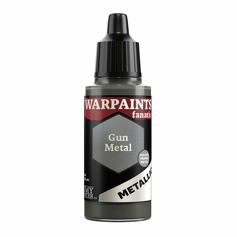 The Army Painter Warpaints Fanatic Metallic: Gun Metal Farbe auf Wasserbasis 1 Stück(e)
