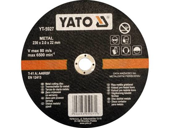 Yato YT-5927 Rotierende Schneidklinge 23 cm