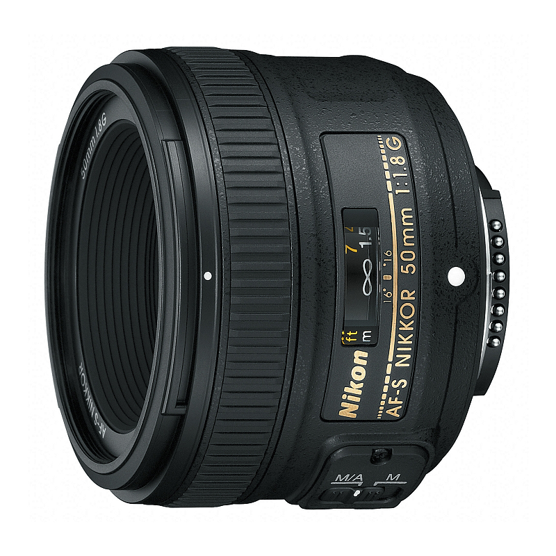 Nikon AF-S NIKKOR 50mm f/1.8G SLR Standardzoomobjektiv Schwarz