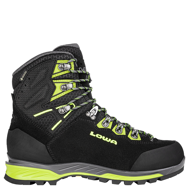 LOWA TICAM EVO GTX Unisex Erwachsener Schwarz, Limette