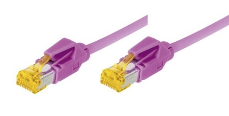 EXC 850121 Netzwerkkabel Pink 3 m Cat6 S/FTP (S-STP)