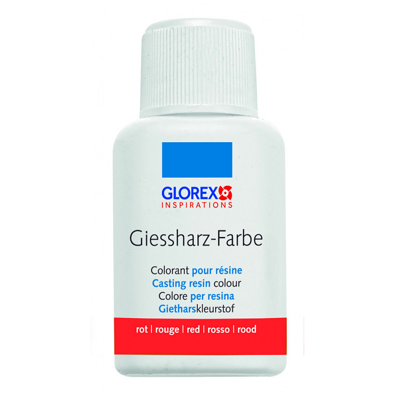GLOREX 6 2101 601 Töpferei-/ Modellier-Material Gießharz Rot 1 Stück(e)