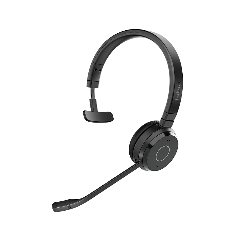 Jabra Evolve 65 TE Kopfhörer Verkabelt & Kabellos Kopfband Büro/Callcenter USB Typ-A Bluetooth Schwarz