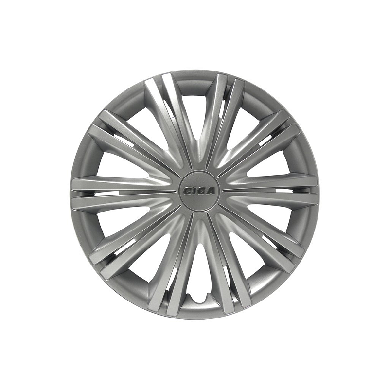 Górecki 2211091 Radkappe 38,1 cm (15") ABS, Metall Silber 4 Stück(e)