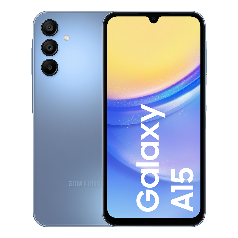 Samsung Galaxy SM-A155F 16,5 cm (6.5") Dual-SIM Android 14 4G USB Typ-C 4 GB 128 GB 5000 mAh Blau