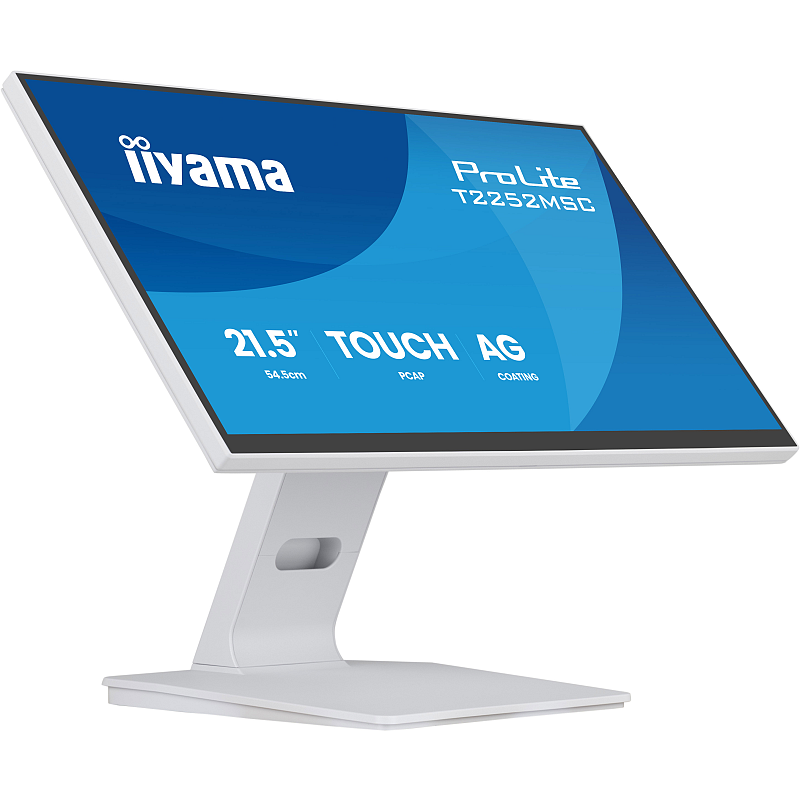 iiyama ProLite T2252MSC-W2AG Computerbildschirm 54,5 cm (21.4") 1920 x 1080 Pixel Full HD LCD Touchscreen Weiß