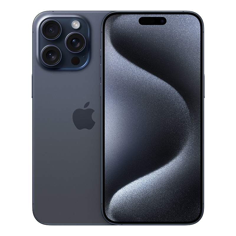 Apple iPhone 15 Pro Max 17 cm (6.7") Dual-SIM iOS 17 5G USB Typ-C 1 TB Titan, Blau