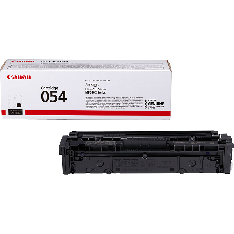 Canon 054 Toner-Cartridge, Schwarz