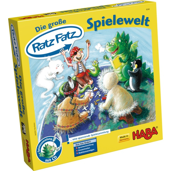 HABA Die große Ratz Fatz-Spielewelt
