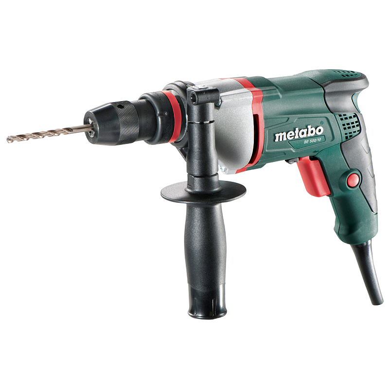 Metabo BE 500/10 1600 RPM Ohne Schlüssel 1,8 kg Schwarz, Grün, Grau