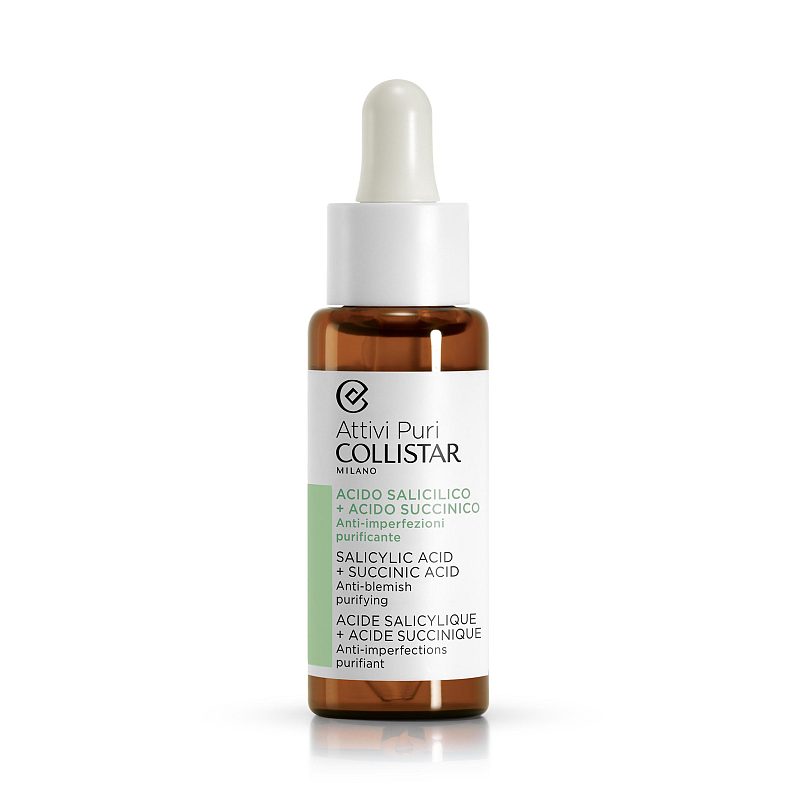 Collistar Salicylic Acid + Succinic Acid Anti-Blemish Purifying Gesichtsserum 30 ml Frauen