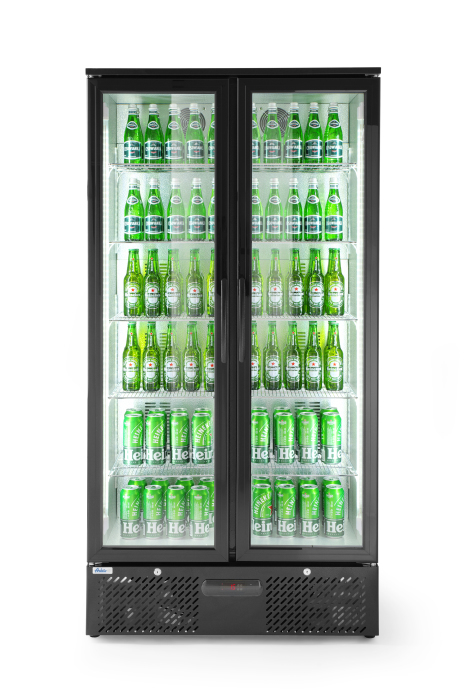 Hendi 233931 Industrieller Kühl/Gefrierschrank Kühlschrank für hinter der Bar 448 l Freistehend