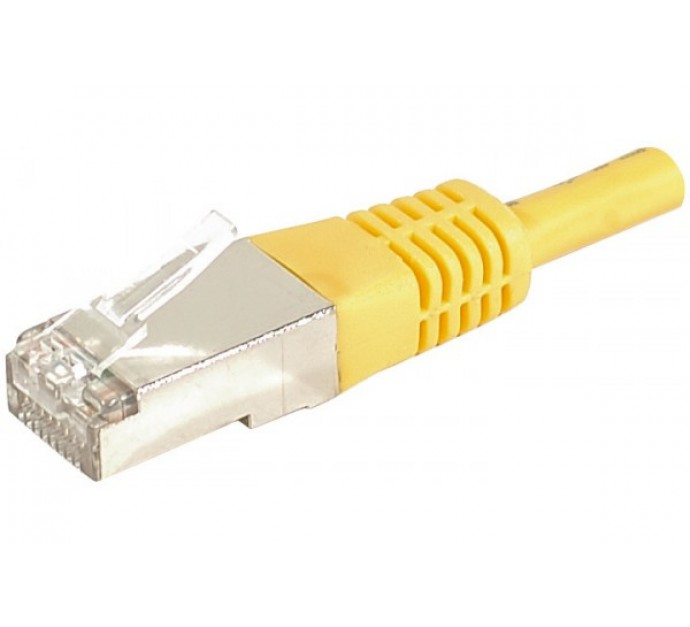 EXC 859572 Netzwerkkabel Gelb 25 m Cat6a F/UTP (FTP)