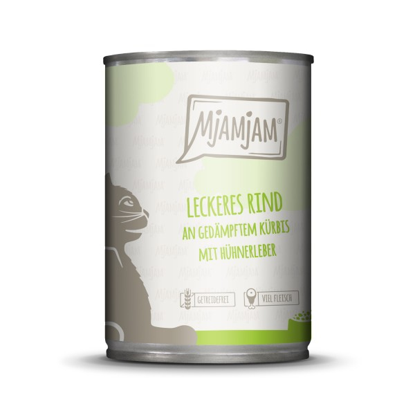 MjAMjAM leckeres Rind an gedämpftem Kürbis