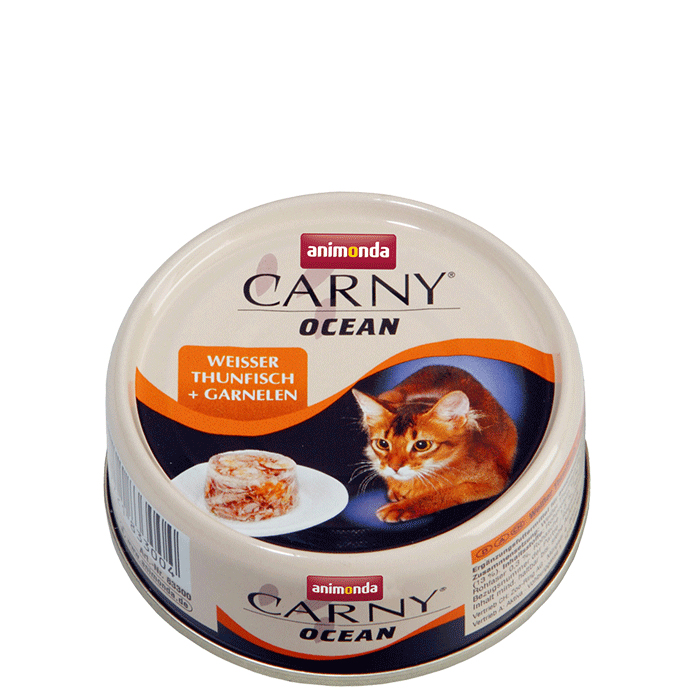 animonda Carny Ocean Adult Weißer Thunfisch + Garnelen
