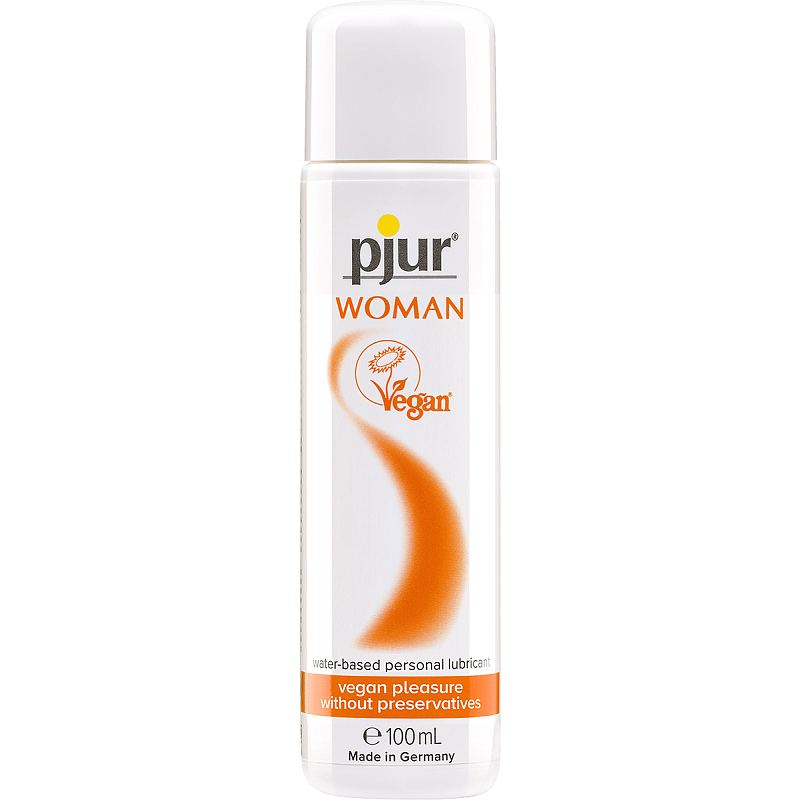 pjur Woman Vegan Sexspielzeug, Vaginal 100 ml 100 g Gleitmittel auf Wasserbasis