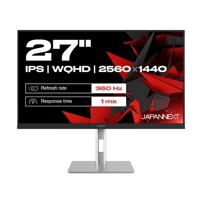 JAPANNEXT JN-I270WQHD300F-HSP Computerbildschirm 68,6 cm (27") 2560 x 1440 Pixel Wide Quad HD LED Grau