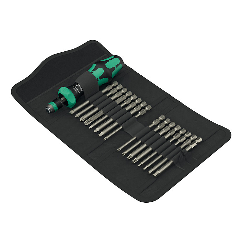 Wera Kraftform Kompakt 60 RA-R Imperial 1 Multi-Bit-Schraubendreher Gerader Schraubendreher