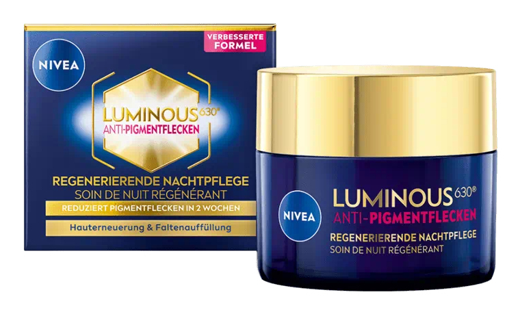NIVEA LUMINOUS630 Anti-Pigmentflecken Regenerierende Nachtpflege